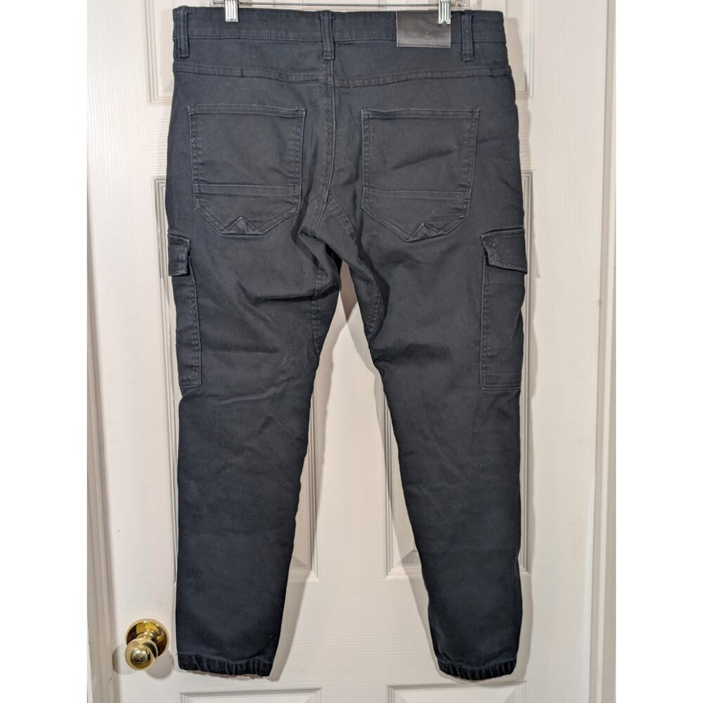 Nick Danger Pants Mens 36x30 Black Cargo Relaxed Fit Utility - Picture 11 of 16